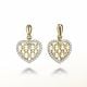 Insignia Heart Earrings