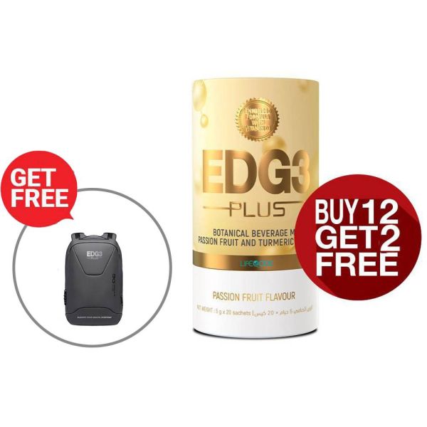 LifeQode EDG3 plus x12 Get 2 boxes free + Freebie